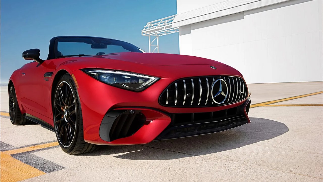 Mercedes AMG SL Roadster 2024 models and trims, prices and